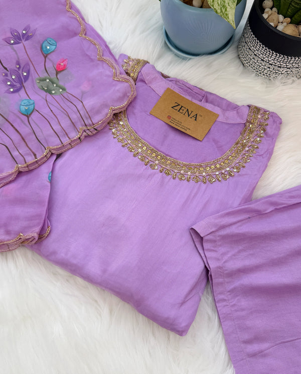 ✨ Pure Silk Handwork Ready-to-Wear Suit ✨