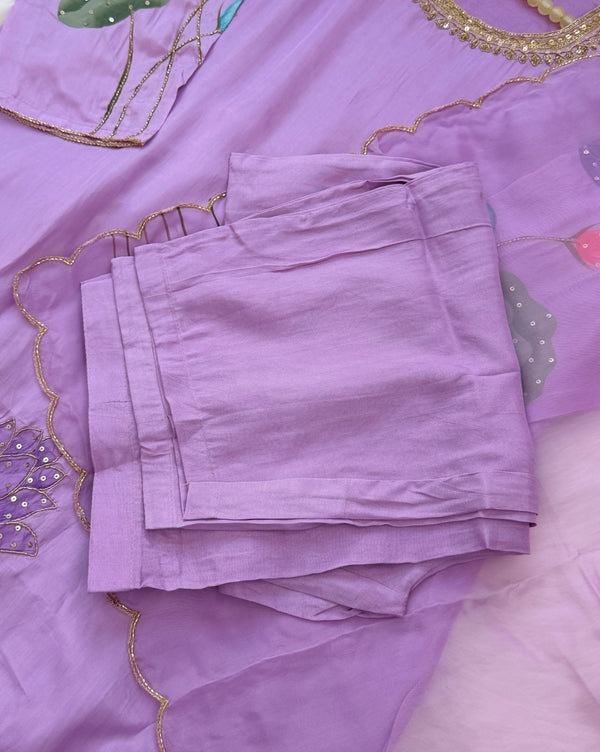 ✨ Pure Silk Handwork Ready-to-Wear Suit ✨