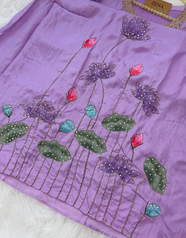 ✨ Pure Silk Handwork Ready-to-Wear Suit ✨