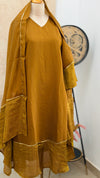 ✨ Glass Chanderi A-Line Kurti Set ✨