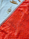 Pure Tissue Silk Hand Work Kurti Set- Ready to Wear