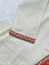Pure Tissue Silk Hand Work Kurti Set- Ready to Wear