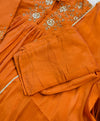 ✨ Glass Chanderi Handwork Anarkali Set ✨