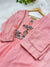 Elegant Premium Mul Chanderi Handwork Kurti Set – Grace in Every Thread