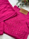 Pure Cotton Embroidered Kurti Set – Elegant Daily & Festive Wear