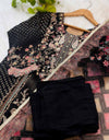 Grace & Gleam – READY TO WEAR CREPE MIRROR WORK KURTI SET ✨