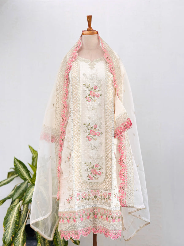 Cotton Embroidered Kurti Set – Ready-to-Wear Comfort with Ethnic Charm