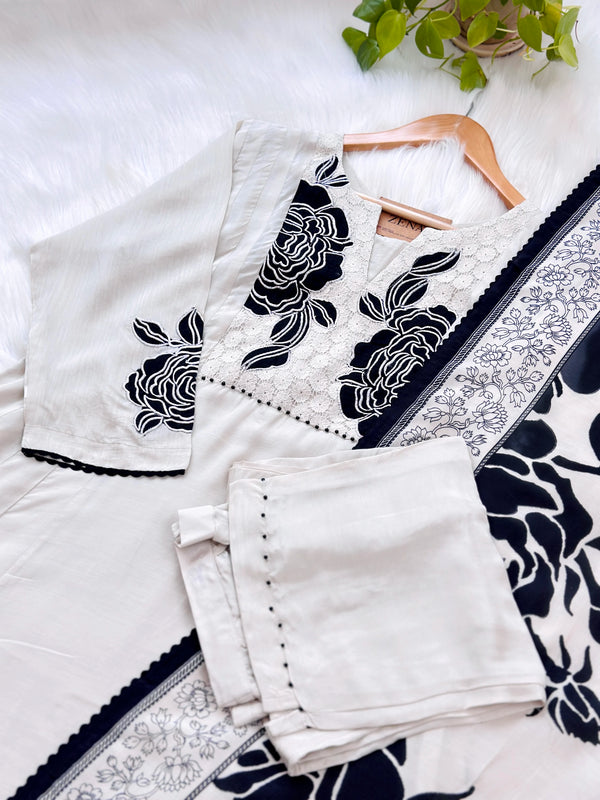 Premium Mul Chanderi Kurti Set – Elegant Ethnic Wear for Special Occasions