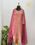 Tissue Silk Ready-to-Wear Suit with Real Mirror Work & Organza Dupatta - Radiant Elegance 🌟