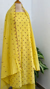 Mul Chanderi Embroidered Unstitched Suit – Redefining Ethnic Elegance