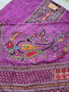 Crepe Silk Unstitched Suit with Mirror Work – Elegant & Affordable Partywear