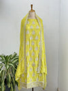 Unstitched Tissue Silk Party Wear Suit