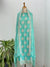 Unstitched Tissue Silk Party Wear Suit