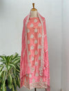 Unstitched Tissue Silk Party Wear Suit