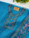 Viscose Organza Unstitched Partywear Suit with Dupatta – Elegant Festive Set