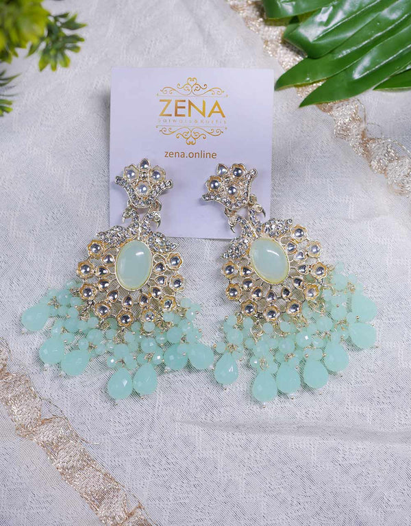 Graceful Party Earrings – Kundan & Latest Designs ✨