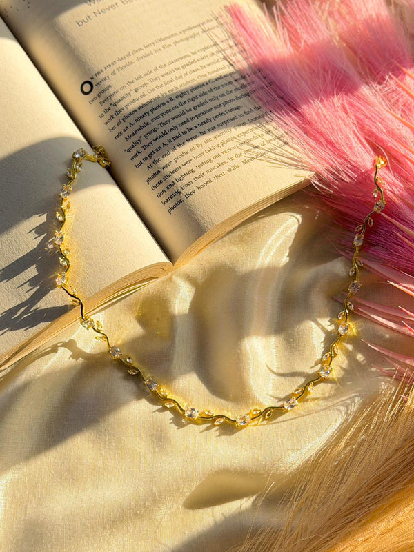 Anti-Tarnish Stainless Steel Tulip Necklace