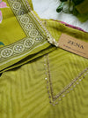 Tissue Silk Hand-Detailed Unstitched Suit