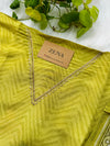 Tissue Silk Hand-Detailed Unstitched Suit