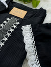 Pure Cotton Embroidered Anarkali Kurti Set – Elegant & Comfortable