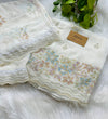 Unstitched Organza Hand-Work Partywear Suit