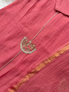 Premium Mul Chanderi Handwork Kurti Set