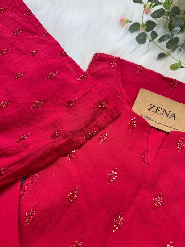 Premium Mul Cotton A-Line Set for Effortless Style 🌸