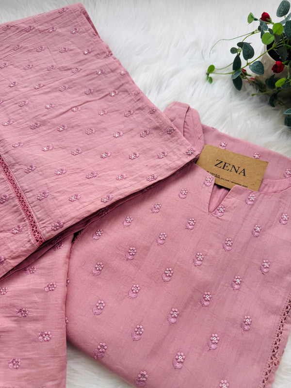 Premium Mul Cotton A-Line Set for Effortless Style 🌸