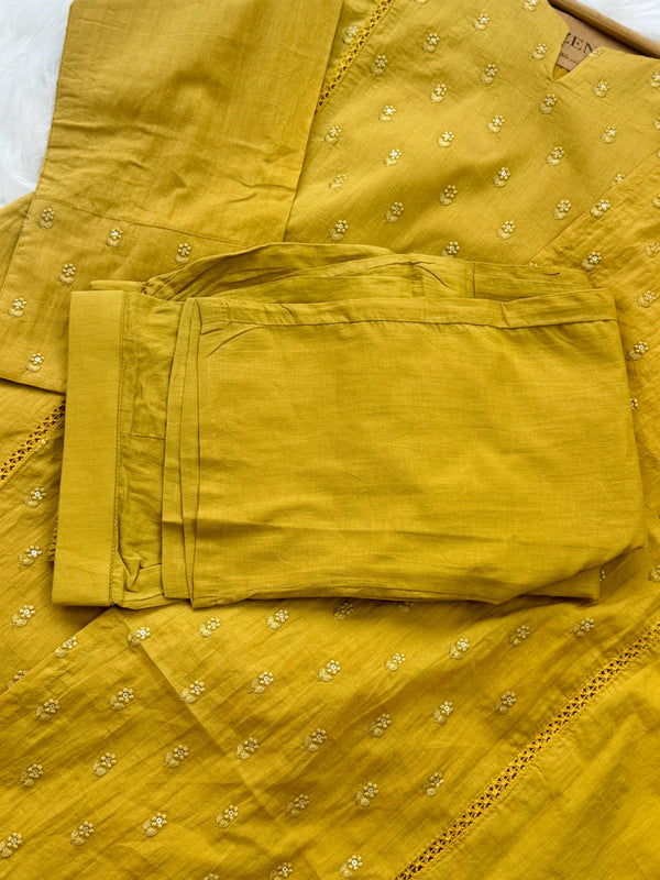 Premium Mul Cotton A-Line Set for Effortless Style 🌸