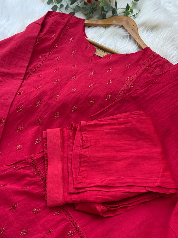 Premium Mul Cotton A-Line Set for Effortless Style 🌸