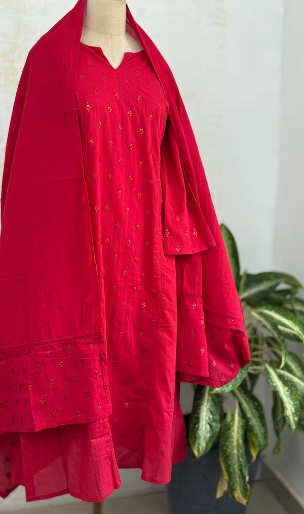 Premium Mul Cotton A-Line Set for Effortless Style 🌸