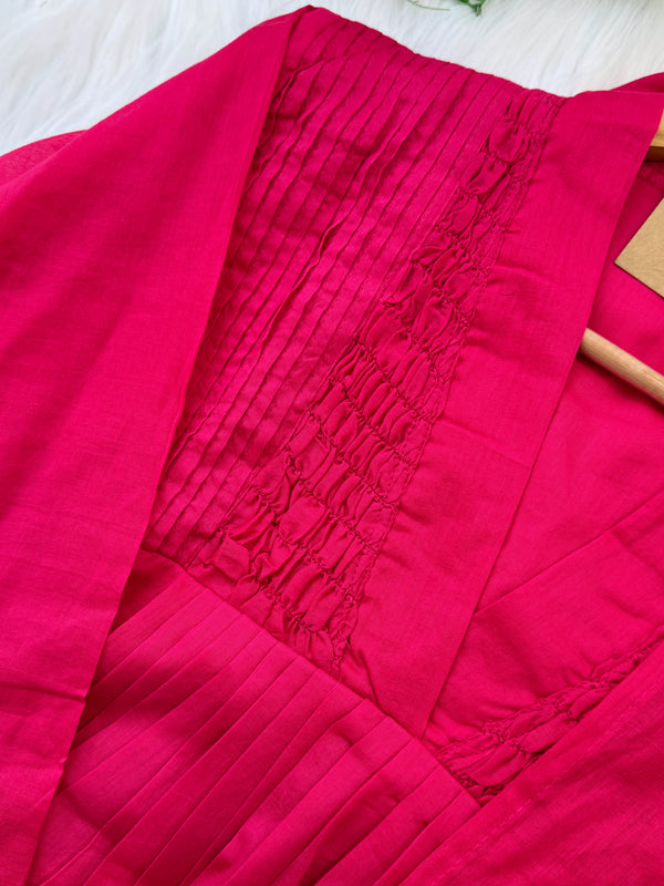 🌸 Pure Cotton Anarkali Set 🌸