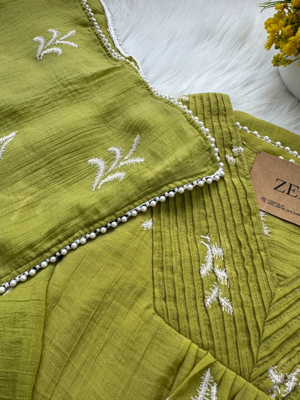 Ready-to-Wear Premium Crushed Rayon Anarkali Suit 💃