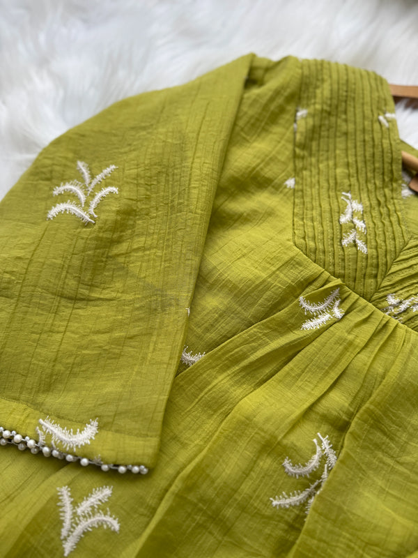 Ready-to-Wear Premium Crushed Rayon Anarkali Suit 💃