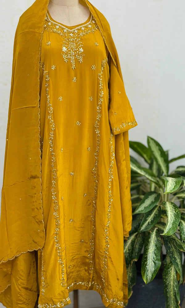 ✨ Premium Pure Silk Handwork Party Wear Suit ✨