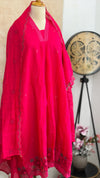 ✨ Glass Chanderi Anarkali Set ✨