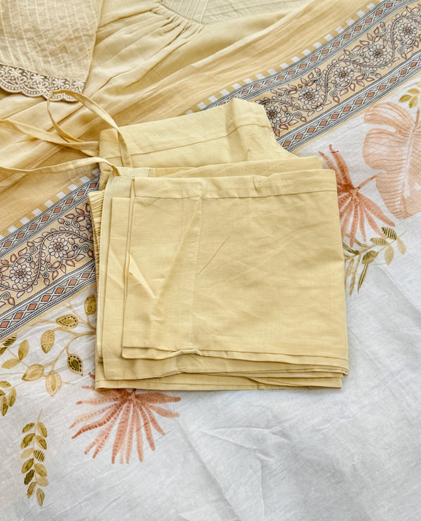 ✨ Mul Cotton Embroidered Kurti Set ✨