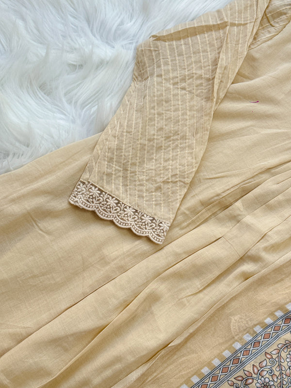 ✨ Mul Cotton Embroidered Kurti Set ✨
