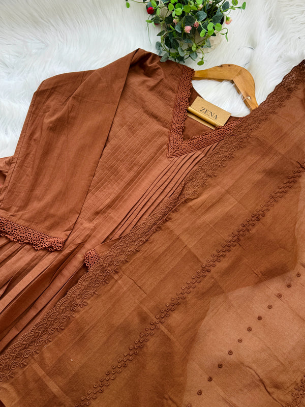 ✨ Mul Cotton Anarkali Set ✨