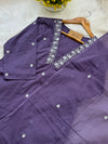 ✨ Pure Cotton Hand Detailed Kurti Set ✨