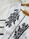 ✨ Glass Chanderi Embroidered Kurti Set ✨