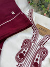 ✨ Premium Mul Cotton Embroidered Kurti Set ✨