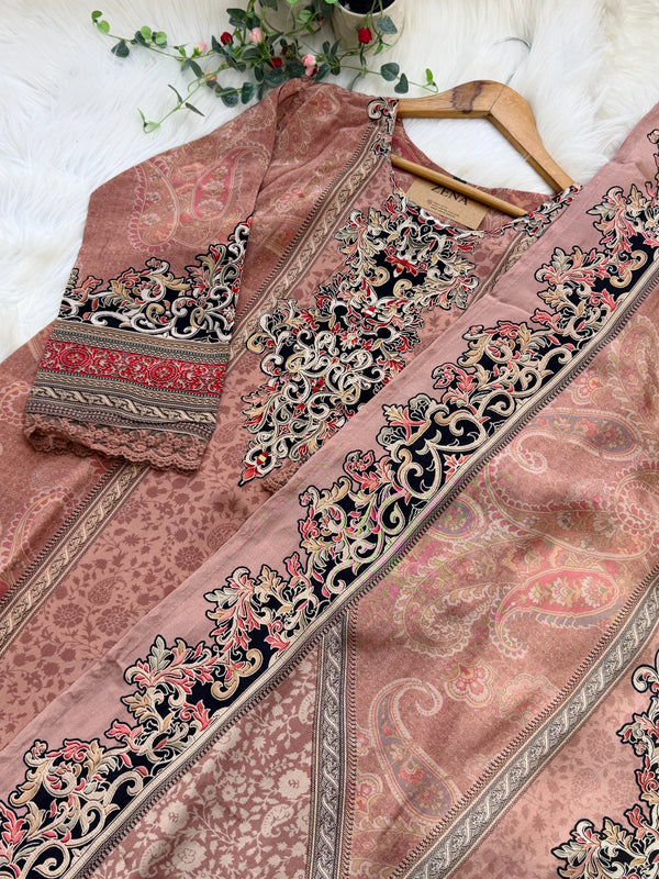 ✨ Pure Crepe Pakistani Suit ✨