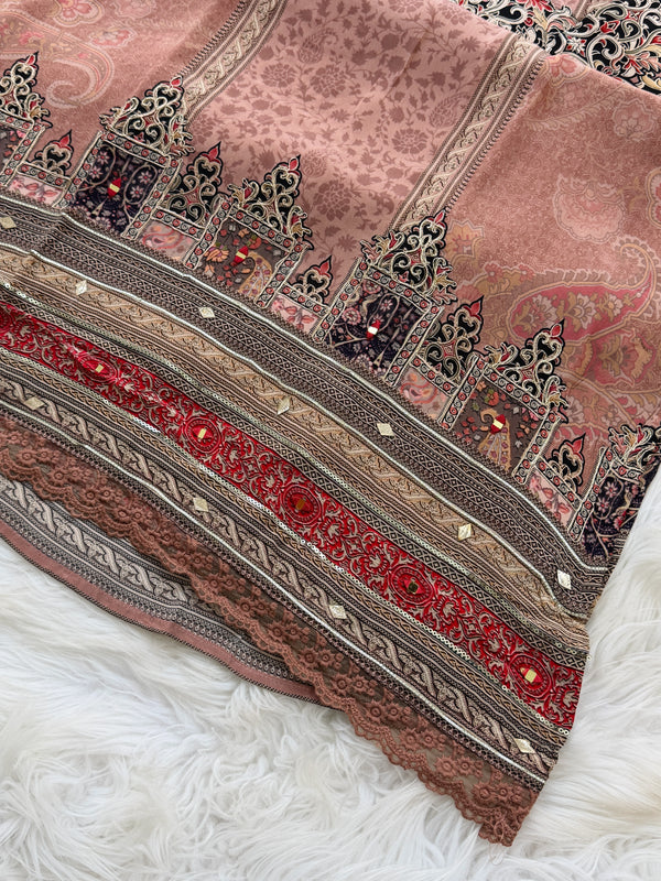 ✨ Pure Crepe Pakistani Suit ✨