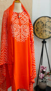 ✨ Pure Cotton A-Line Kurti Set ✨