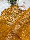 ✨ Pure Cotton A-Line Kurti Set ✨