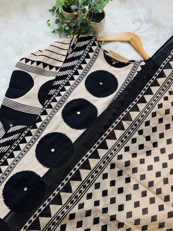 Pure Cotton Ready-to-Wear Kurti Set — Comfort Meets Everyday Elegance