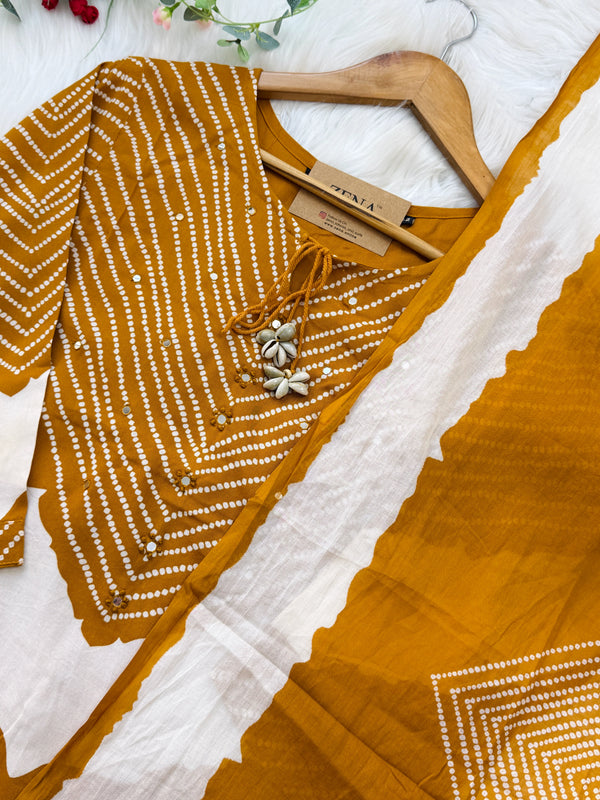 ✨ Pure Cotton Kurti Set ✨
