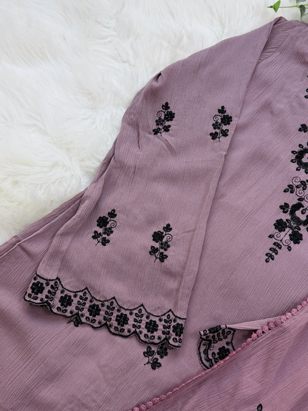 Ready-to-Wear Premium Crushed Rayon Anarkali Suit 💃
