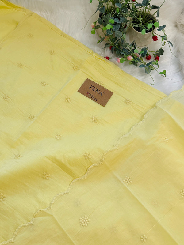 ✨ Mul Chanderi Unstitched Party Wear Suit ✨